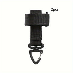 2pcs Glove Storage Strap with Metal Clip for Mountaineers