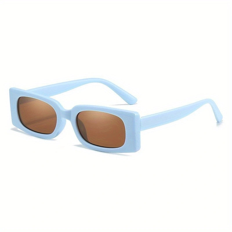 Rectangular Sunglasses HipHop Graphic UV400