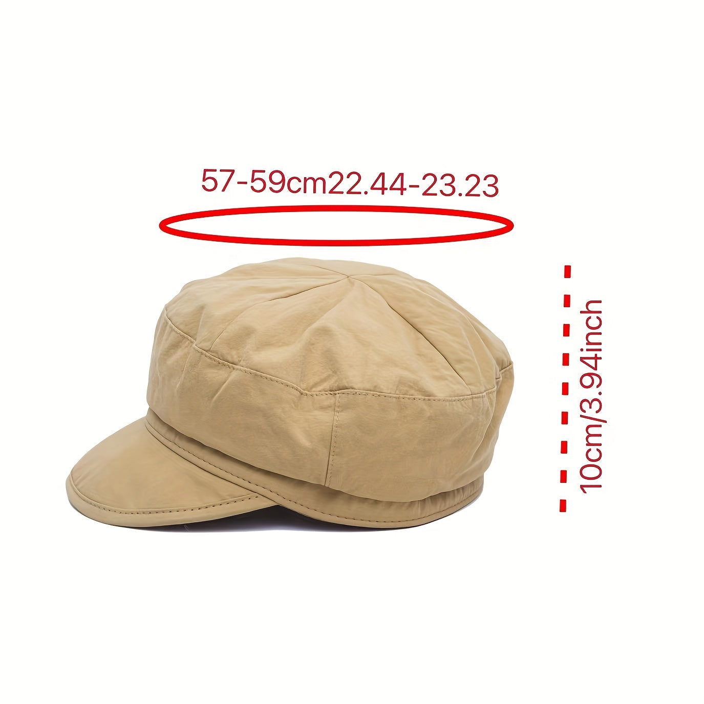 Flat Top Octagonal Hat Spring Summer Navy Hat Khaki Peaked Cap