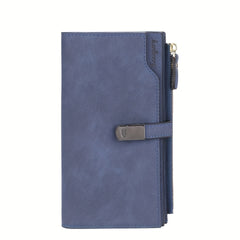 BAELLERRY2025 Women'S Long Wallet with Zipper Clutch