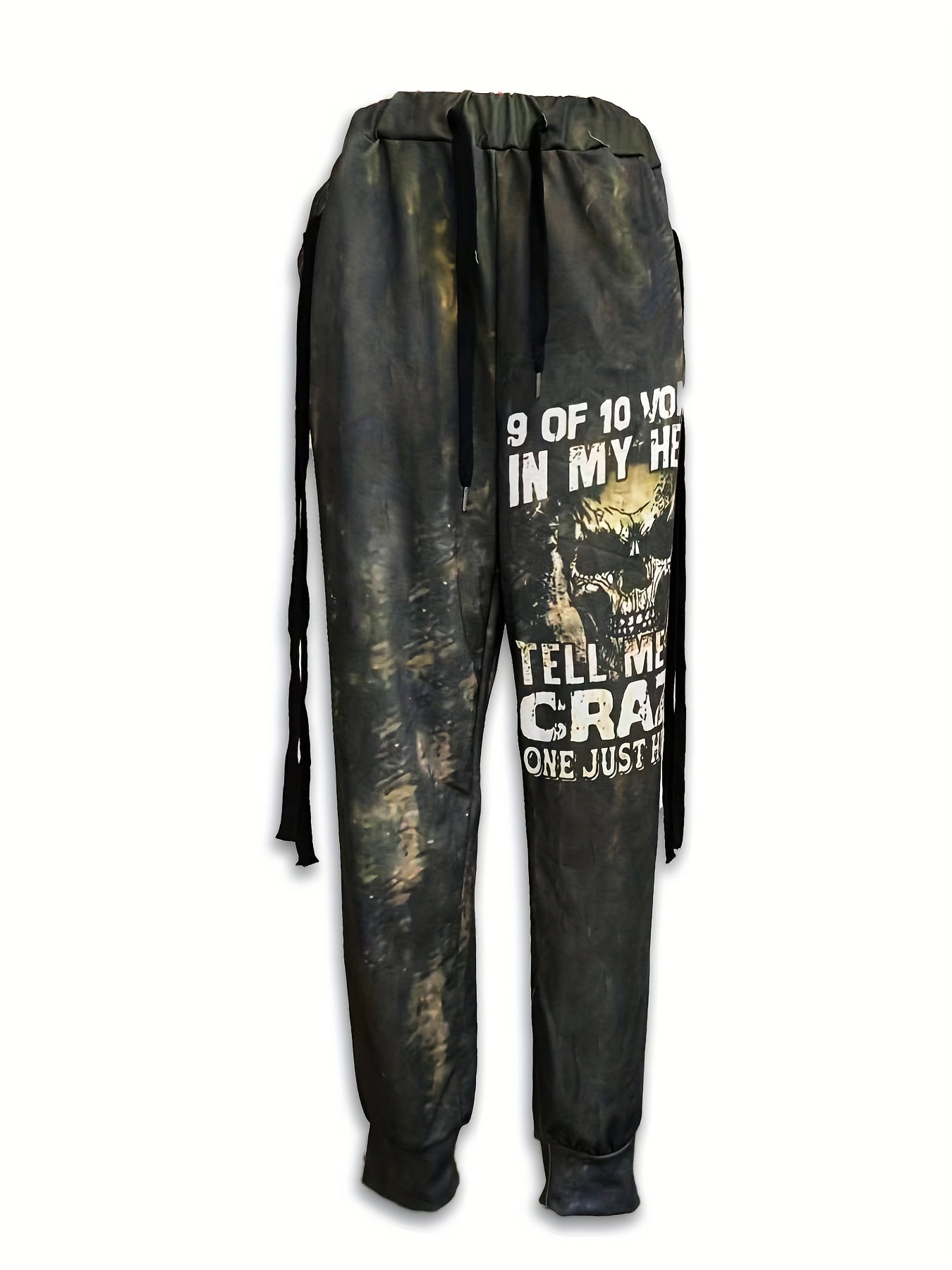 Skull 3d Print Men's Jogger Pants Halloween Streetwear