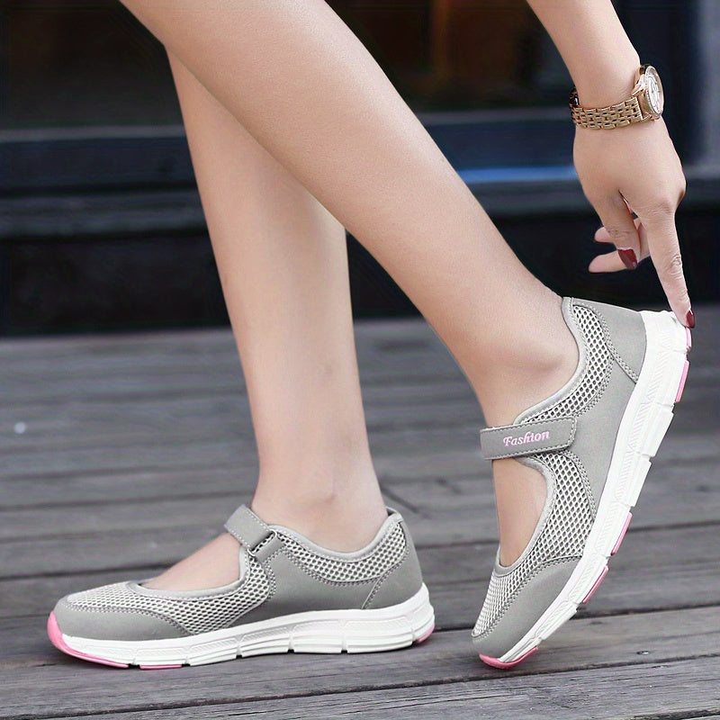 Girl's Breathable Casual Shoes Mesh Non Slip Comfy Sneakers