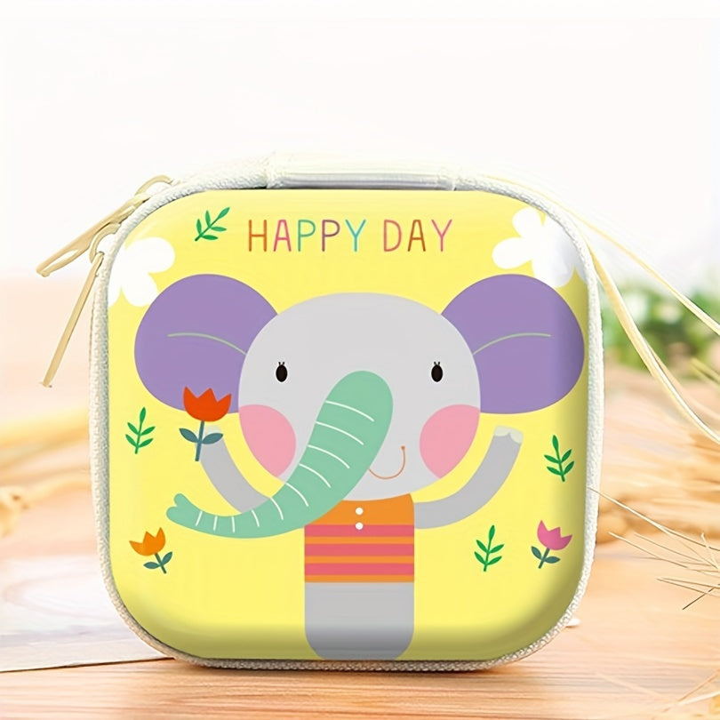 Cartoon Coin Purse Zipper Wallet Storage Bag for Kids