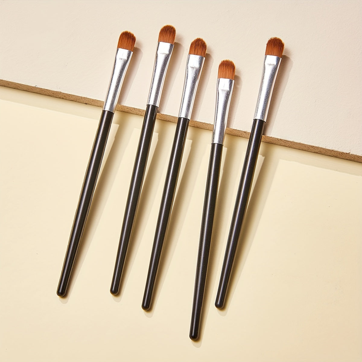 3Pcs Eye Makeup Brush Kit Professional Blending Eyeshadow Makeup Brushes