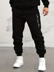 Drawstring Sweatpants Men's Casual Loose Fit Joggers