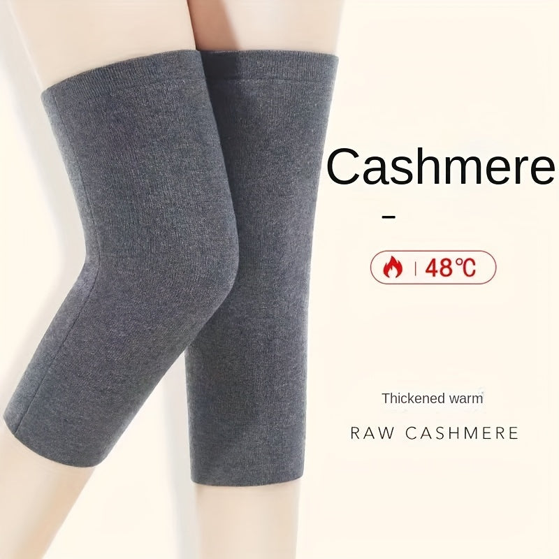 Cashmere & Plush Thickened Knee Pads Warm Joint Protection - Men & Women