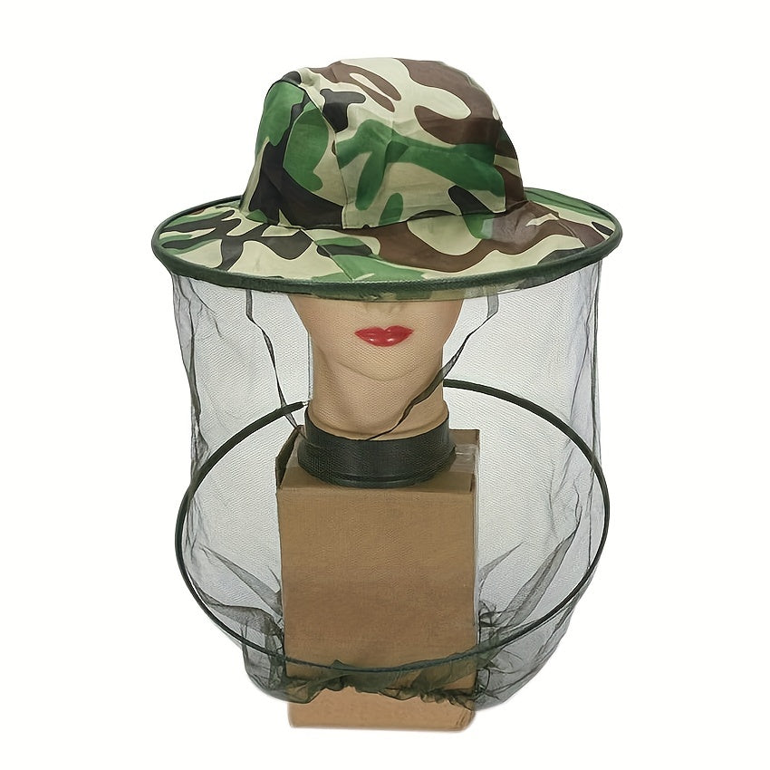 Anti Mosquito Head Net Hat Sun Hat Bug Hat