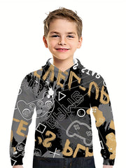 Boy's Graphic Hoodie 3D Print Sweatshirt