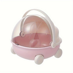 Cartoon Desktop Storage Box Portable Flip Top Toys Debris Storage Box
