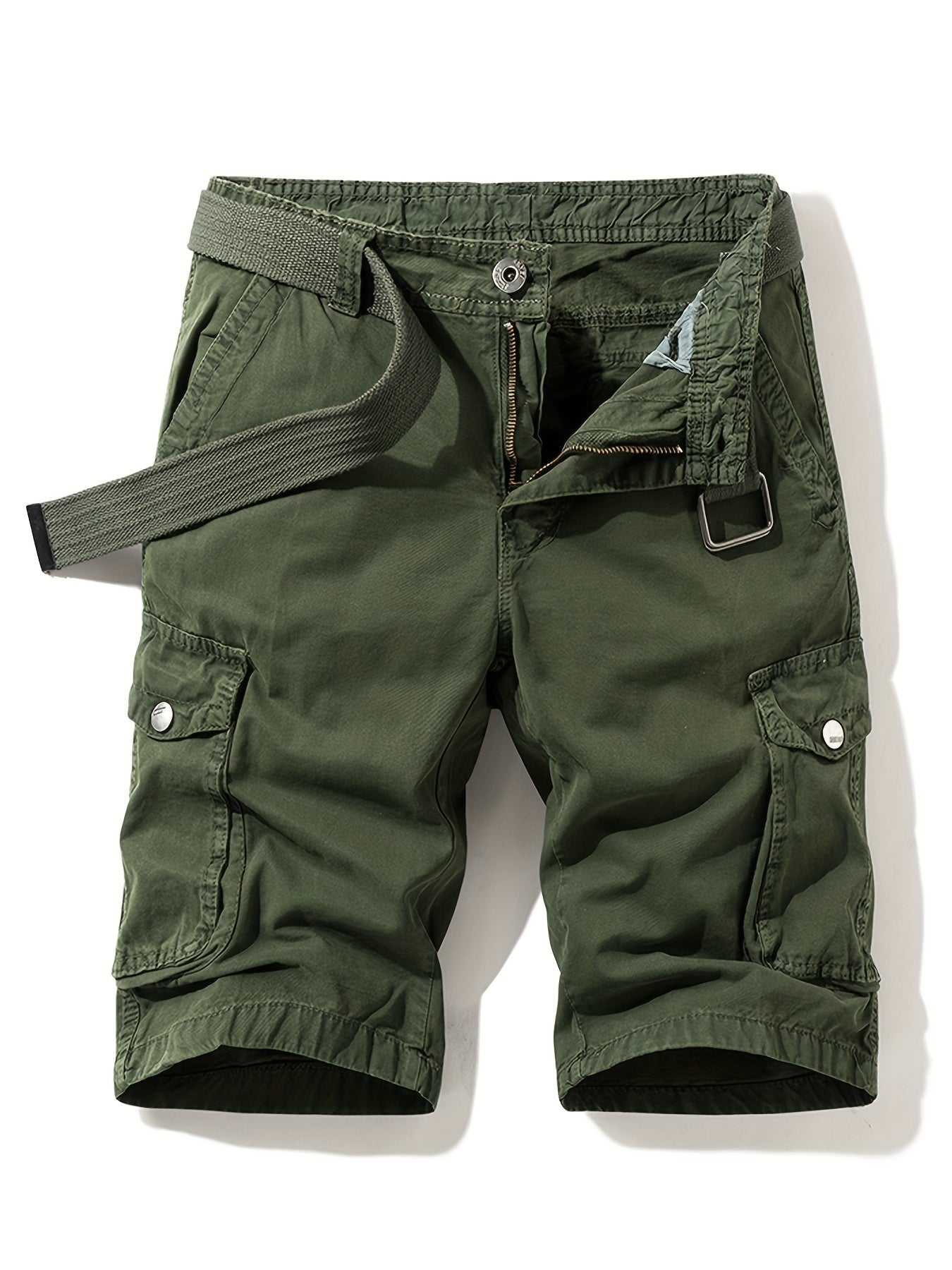 Men's Cotton Cargo Shorts for Spring & Summer