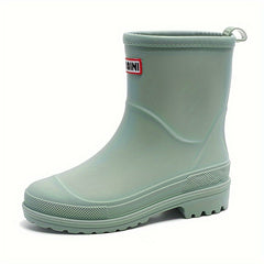 Waterproof Non-slip Rain Boots Comfortable Medium Tube Women's Footwear