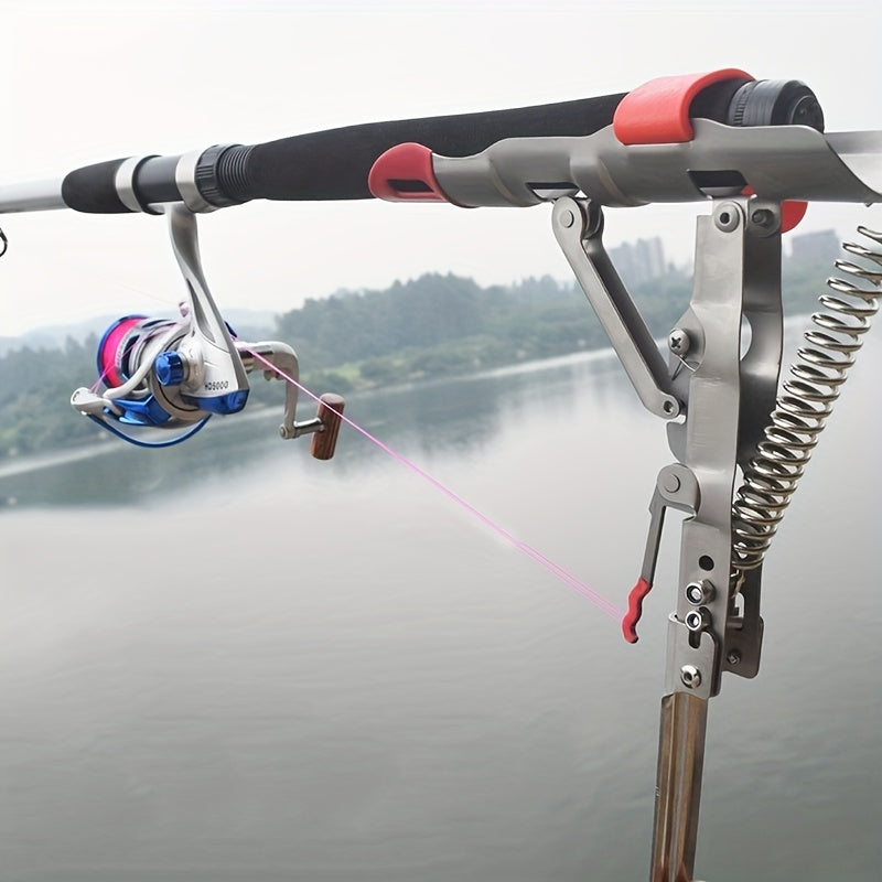 Automatic Sea Fishing Rod Holder Spring Mount for Easy Tackle Management