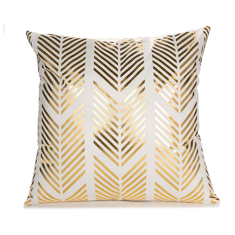 Short Plush Pillowcase Cover 44x96 Golden High Office/School/Home Supply