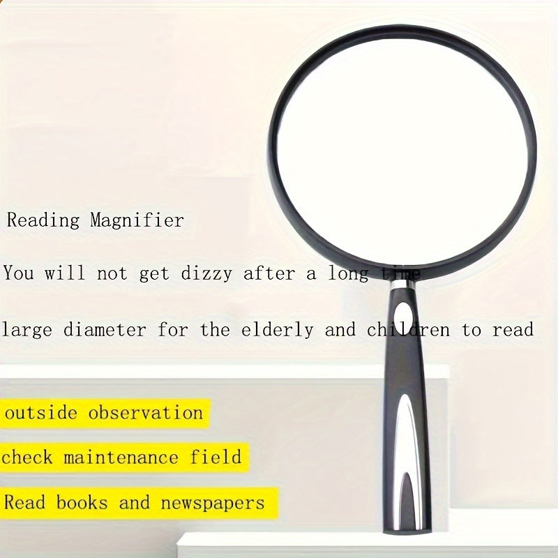 Handheld Magnifying Glass High Definition Reading Elderly