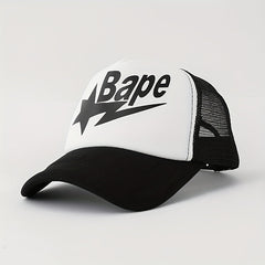 Mesh Trucker Hat Printed Adjustable Golf Dad Hats