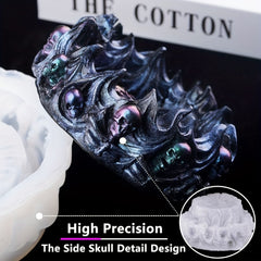 Skull Ashtray Silicone Molds for Resin Epoxy Halloween Party DIY Craft