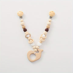 Wooden Baby Pram Chain for Boys and Girls