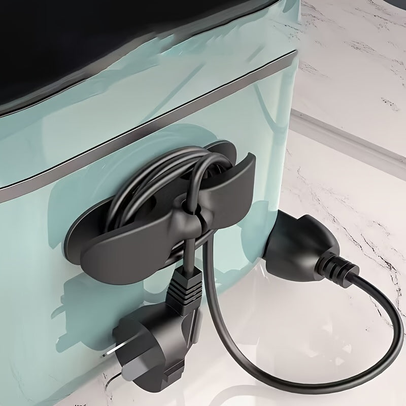 Adhesive Cord Wire Storage for Kitchen Utensils