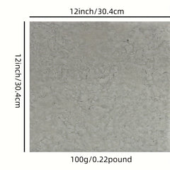 10pcs Gery Marble Adhesive Floor Tiles 30x30 PVC Waterproof Tiles