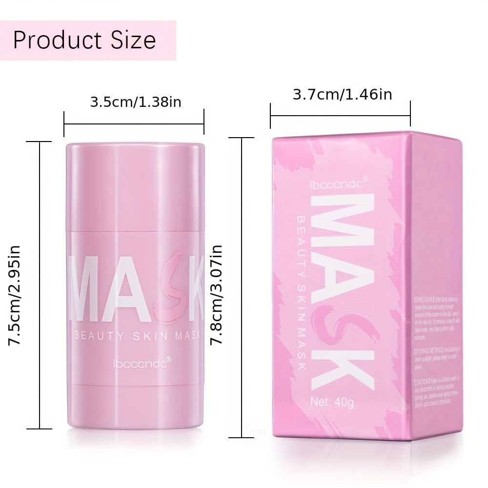 Rose Clay Facial Mask Deep Cleansing Moisturizing