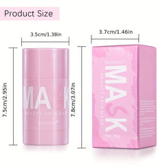 Rose Clay Facial Mask Deep Cleansing Moisturizing