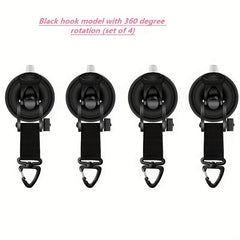 4pcs Rotatable Car Mounts for Outdoor Camping