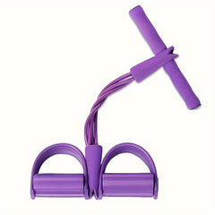 6 Tube Yoga Resistance Band Pedal Puller Elastic Fitness Equipment