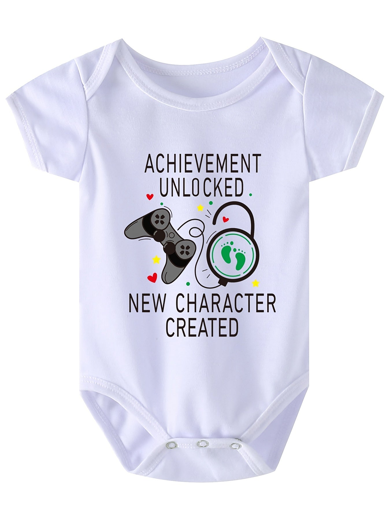 Game Console Pattern Newborn Romper Baby Creeper Clothing