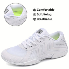 Girls Cheerleading Dancing Shoes Non slip Breathable Sneakers