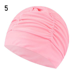 High Elastic Swimming Cap Breathable Comfortable Solid Swimming Hat