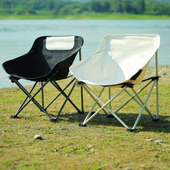 Portable Folding Chair Moon Chair for Outdoor Camping