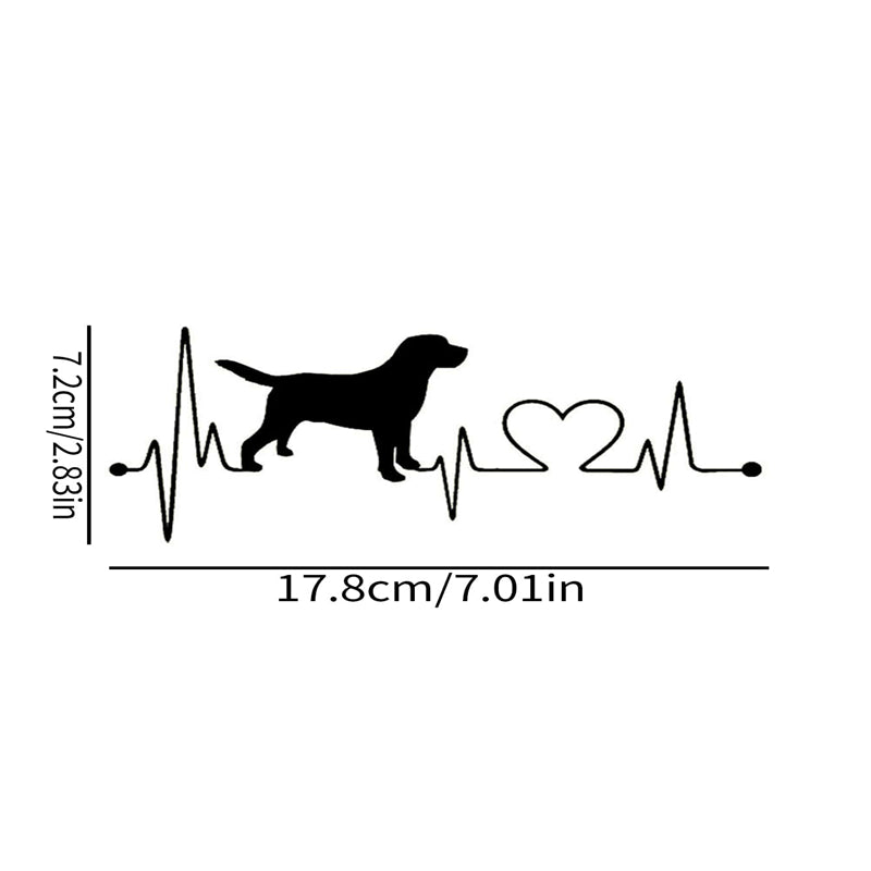 Cute Cartoon Dog Car Sticker