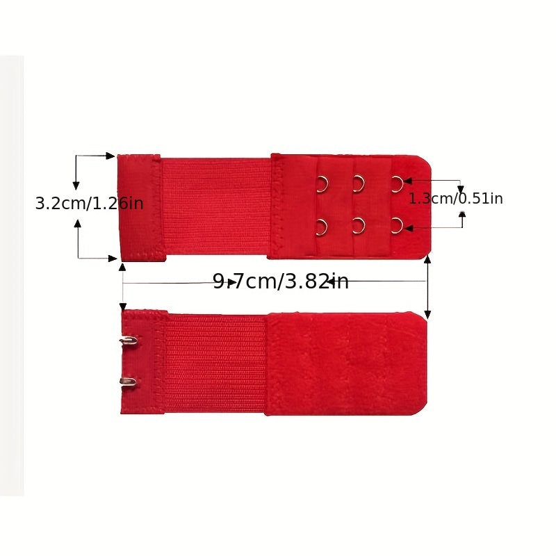 5pcs 2 Hooks Bra Strap Extenders Comfortable Adjustable Bra Band Buckle