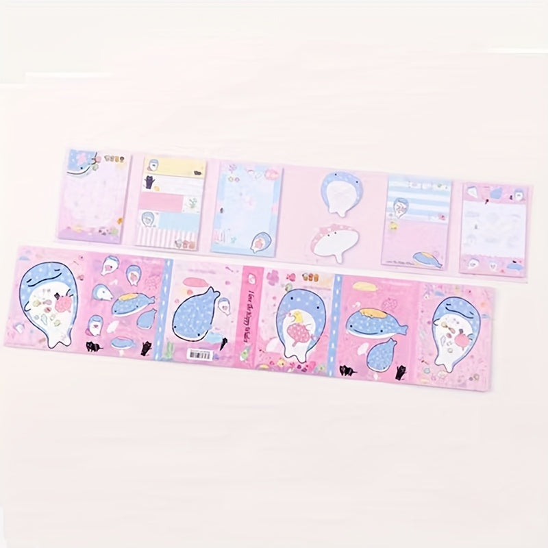 Whale Stickers Pack - 240 Stickers Random Design