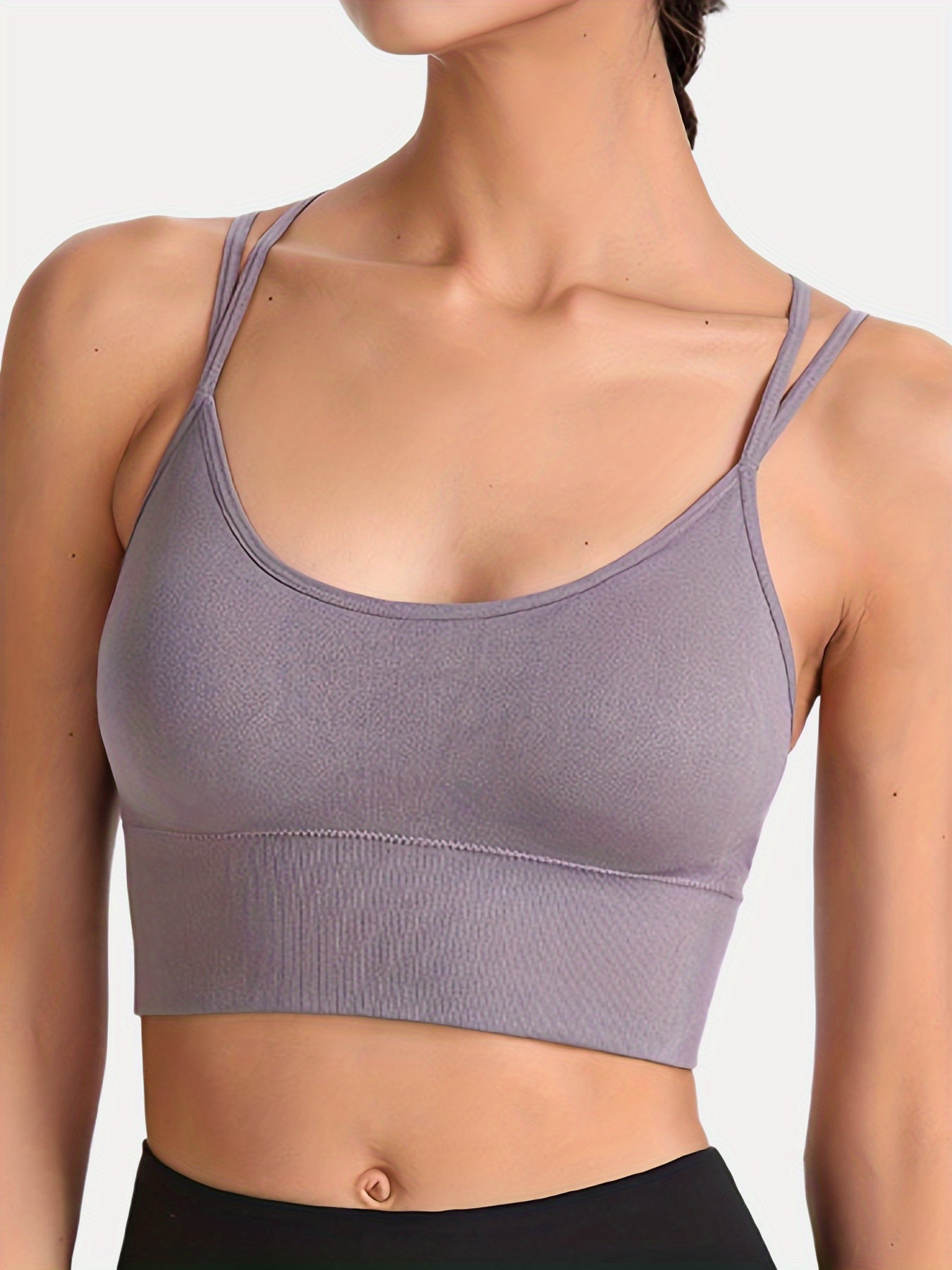 Criss Cross Shockproof Sports Bra for Women