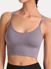 Criss Cross Shockproof Sports Bra for Women