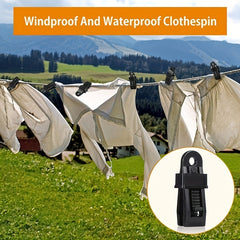 4pcs Wind Rope Clamps for Outdoor Camping