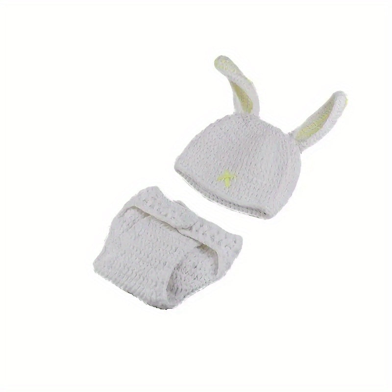 Baby Photo Props Wool Knit Set Little Chicken Little Rabbit