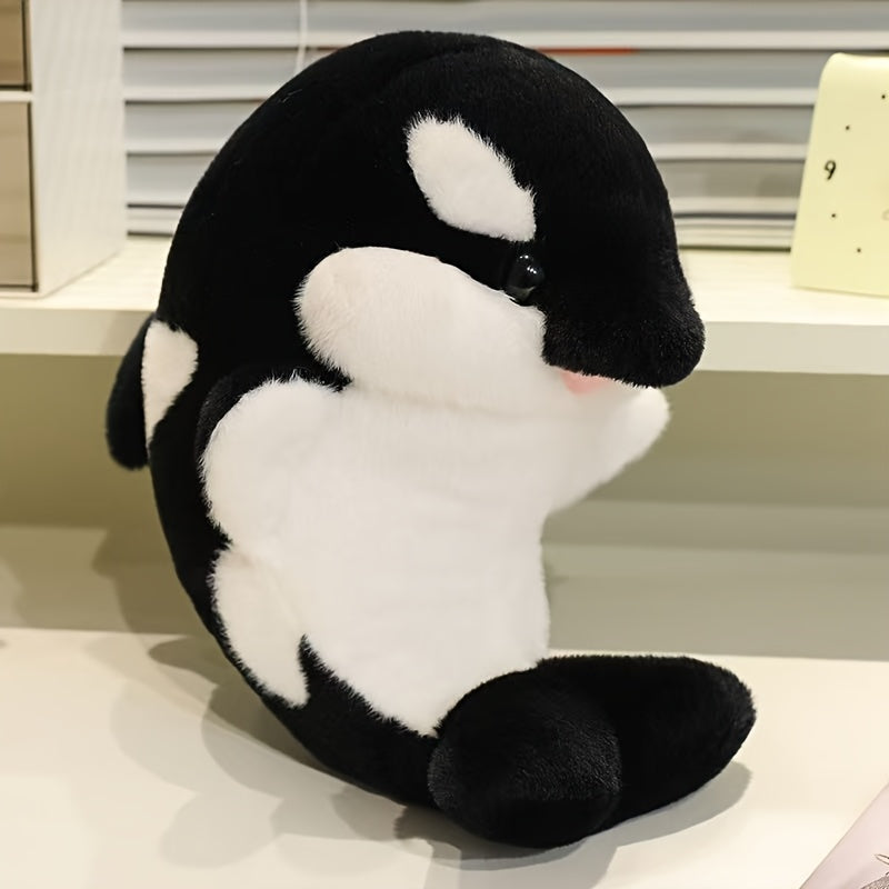 Smiling Whale Ocean Plush Toy Gift