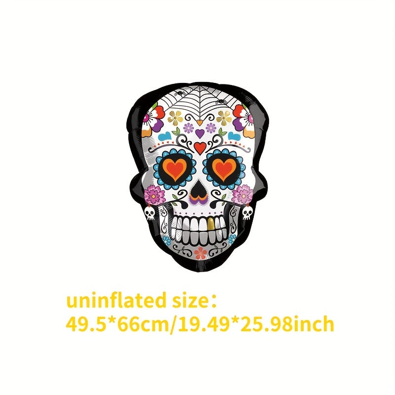 5pcs Halloween Balloons Of The Dead Foil Balloons