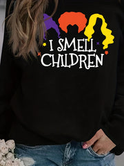 Women's Sports Fleece Sweatshirt Letter Graphic Pullover Warm Sweatshirt