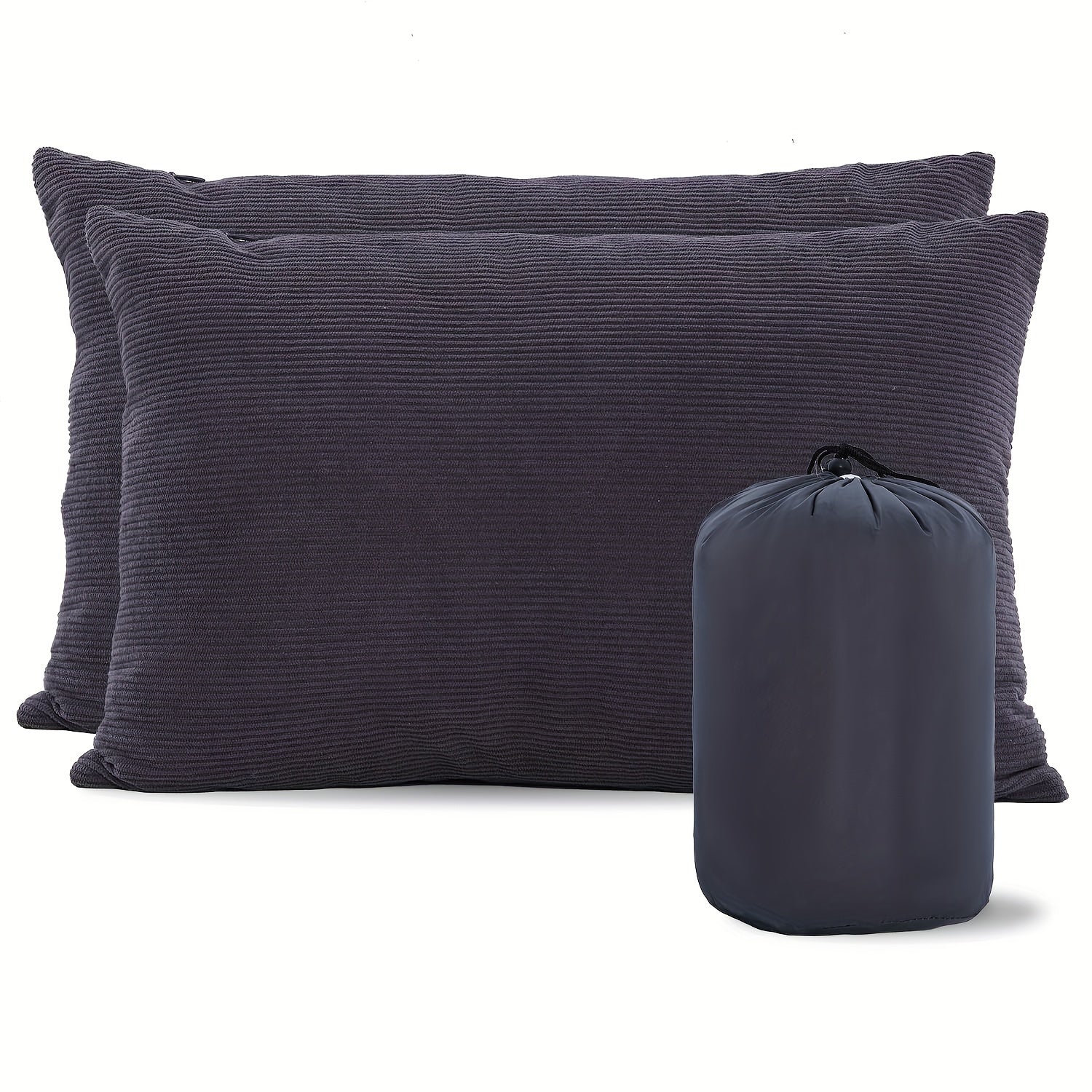 2pcs Compressible Camping Pillows Lightweight Hammock Pillow