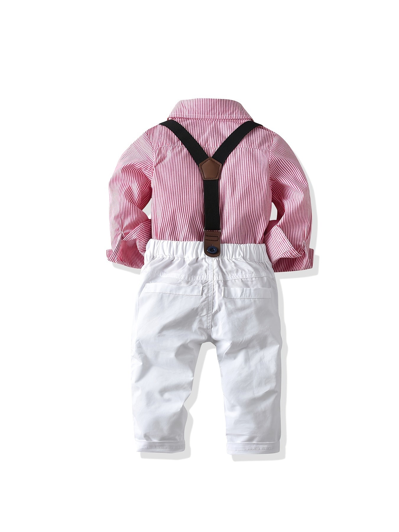 Boys Formal Outfit Long Sleeves Shirt Set