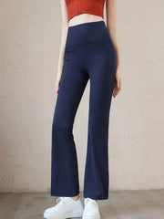 High Waist Flare Leg Yoga Pants Activewear