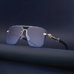 Vintage Square Polarized Sunglasses UV Protection