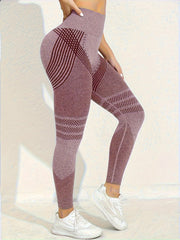 Stretch Quick Dry Sports Leggings High Waist Hip Lifting Yoga Pants