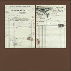 30sheets Double sided Paper Book Retro Contract Series English Can Be Torn