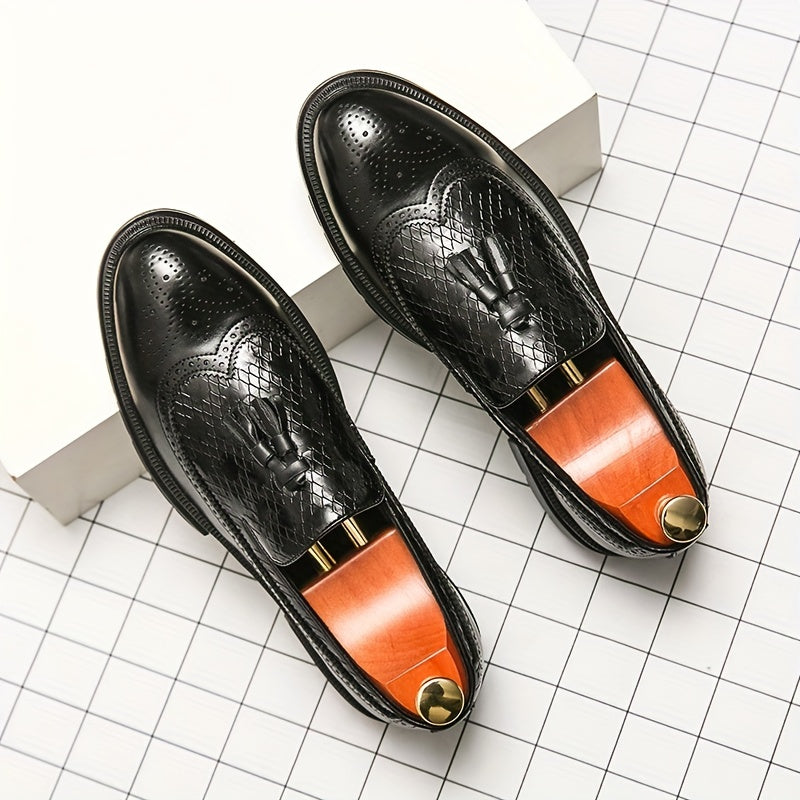 Men's Tassel Slip On Dress Shoes - Assorted Colors