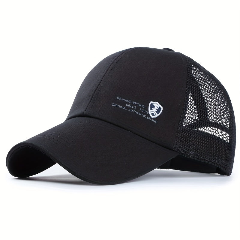 Men's Outdoor Sunshade Baseball Cap Golf Net Hat