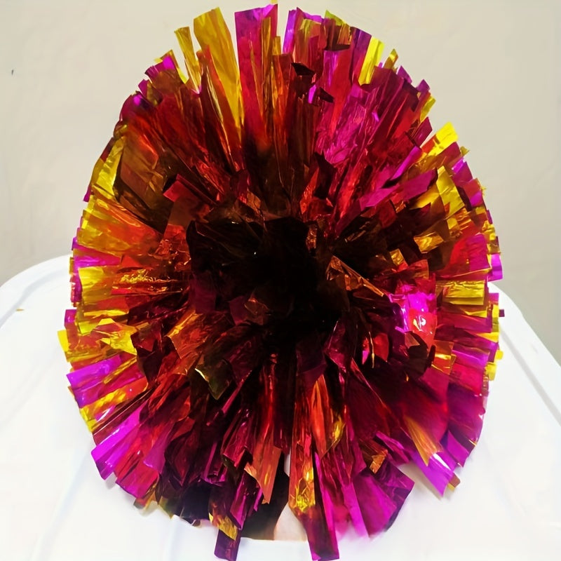 2pcs Cheering Poms Handheld Dancing Props Sports Celebration